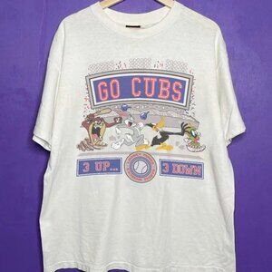Reprint Mlb Chicago Cubs Girls' Crew Neck T-shirt